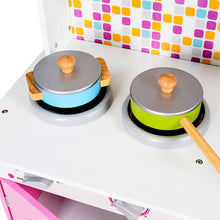 Load image into Gallery viewer, Gymax Kids Wooden Pretend Cooking Playset Cookware Play Set Kitchen Toys Toddler Gift

