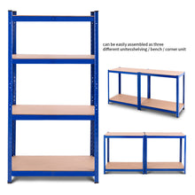 Load image into Gallery viewer, Gymax Adjustable Heavy Duty 4/5 Level Garage Tool Shelf Storage 1600lb/2000lb Capacity
