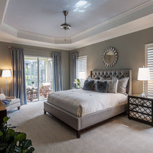 Load image into Gallery viewer, Gymax 3-Piece Lamp Set 2 Table Lamps 1 Floor Lamp Chrome Finished Modern Home Bedroom
