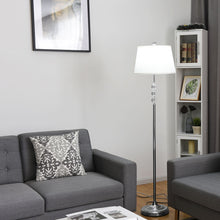 Load image into Gallery viewer, Gymax 3-Piece Lamp Set 2 Table Lamps 1 Floor Lamp Chrome Finished Modern Home Bedroom
