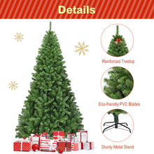 Load image into Gallery viewer, Gymax 7.5&#39; Christmas Tree 1346 Tips Premium Hinged Artificial PVC Holiday Decor
