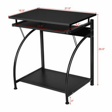 Load image into Gallery viewer, Gymax Computer Desk with Pullout Keyboard Tray PC Desk Desktop Table Workstation Office Furniture
