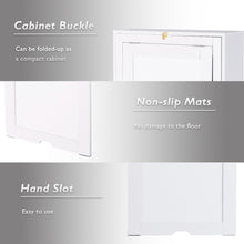 Load image into Gallery viewer, Gymax Wall Mounted Fold-Out Convertible Floating Desk Space Saver Writing Table White
