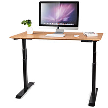 Load image into Gallery viewer, Gymax 53'' Wide Electric Height Adjustable Standing Desk Sit to Stand Dual Motor
