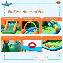 Load image into Gallery viewer, Gymax Inflatable Bounce House Jump Bouncer Kids Water Park Splash Play Center w/Blower
