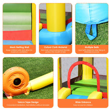 Load image into Gallery viewer, Gymax Inflatable Bounce House Kids Slide Jumping Castle Bouncer w/Pool and 480W Blower
