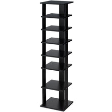 Load image into Gallery viewer, Gymax 7-Tier Shoe Rack Practical Free Standing Shelves Storage Shelves Concise Style
