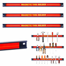 Load image into Gallery viewer, Gymax 3 PCS 18&#39;&#39; Magnetic Tool Holder Bar Organizer Storage Rack Knife Wrench Pilers
