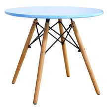 Load image into Gallery viewer, Gymax 5 PC Kids Colorful Round Table Chair Set w/ 4 Armless Chairs
