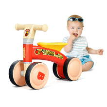 Load image into Gallery viewer, Gymax 4 Wheels Kids Balance Bike No Pedal Baby Walker Toys Ride Toddler Bicycle
