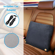 Load image into Gallery viewer, Gymax Shiatsu Massage Pillow Back Neck Massager Kneading w/ Heat Shoulder Pain Relief
