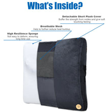 Load image into Gallery viewer, Gymax Shiatsu Massage Pillow Back Neck Massager Kneading w/ Heat Shoulder Pain Relief
