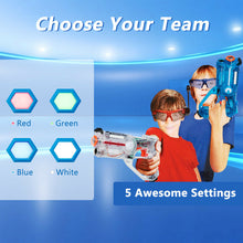 Load image into Gallery viewer, Gymax Infrared Laser Tag Guns 2 Players Blasters Game w/ 2 Walkie talkies &amp; Helicopter
