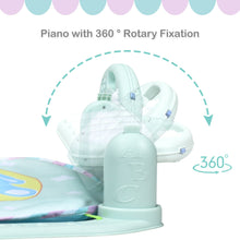 Load image into Gallery viewer, Gymax Baby Gym Play Mat 3 in 1 Fitness Music and Lights Fun Piano Activity Center Toys
