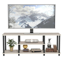 Load image into Gallery viewer, Gymax 3-Tier TV Stand Entertainment Media Center Console Shelf for TV's 50¡° Black/Brown/Beige
