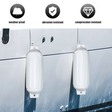 Load image into Gallery viewer, Gymax Pack of 4 27&#39;&#39; Boat Fenders Marine Bumper Hand Inflatable White

