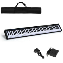 Load image into Gallery viewer, Gymax 88 Key Portable Full Size Digital Piano MIDI Keyboard w/ Pedal
