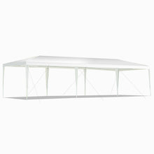 Load image into Gallery viewer, Gymax 10&#39; x 30&#39; Outdoor  Gazebo Canopy Wedding Party Patio Tent White
