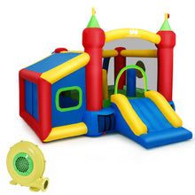 Load image into Gallery viewer, Gymax Kids Gift Inflatable Bounce House Slide Jumping w/480W Blower
