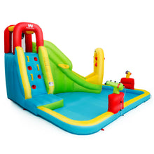Load image into Gallery viewer, Gymax Outdoor Inflatable Splash Water Bounce House Jump Slide w/Blower
