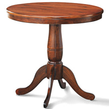 Load image into Gallery viewer, Gymax 32&#39;&#39; Round Pedestal Dining Table Kitchen Dining Room Walnut
