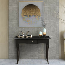 Load image into Gallery viewer, Gymax Wooden Console Table Hallway Entryway Side Sofa Accent Storage Drawer Black
