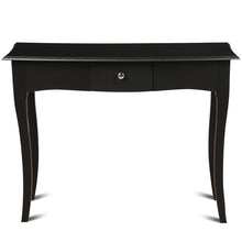 Load image into Gallery viewer, Gymax Wooden Console Table Hallway Entryway Side Sofa Accent Storage Drawer Black
