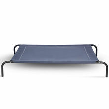 Load image into Gallery viewer, Gymax Large Dog Cat Bed Elevated Pet Cot Indoor Outdoor Camping Steel Frame Mat
