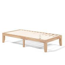 Load image into Gallery viewer, Gymax 14&#39;&#39; Twin Size Wooden Platform Bed Frame w/ Strong Slat Support
