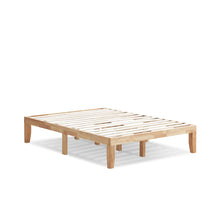 Load image into Gallery viewer, Gymax 14&#39;&#39; Full Size Wooden Platform Bed Frame w/ Strong Slat Support
