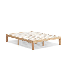 Load image into Gallery viewer, Gymax 14&#39;&#39; Queen Size Wooden Platform Bed Frame w/ Strong Slat Support
