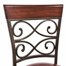 Load image into Gallery viewer, Gymax 2PCS Retro Swivel Bar Stools w/ Padded Seat Home Kitchen Pub Bistro
