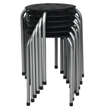 Load image into Gallery viewer, Gymax Set of 6 Portable Plastic Stack Stools Backless Classroom Seating

