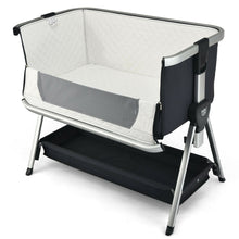 Load image into Gallery viewer, Gymax Baby Bed Side Crib Portable Adjustable Sleeper Bedside Bassinet
