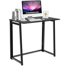 Load image into Gallery viewer, Gymax Foldable Computer Desk Home Office Laptop Table Writing Desk Study Table
