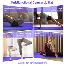 Load image into Gallery viewer, Gymax 4&#39;x10&#39;x2&#39;&#39; Folding Gymnastic Tumbling Mat Yoga Aerobics Gym Exercise Fitness Mat
