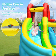 Load image into Gallery viewer, Gymax Inflatable Kids Water Slide Jumper Bounce House Splash Water Pool Without Blower
