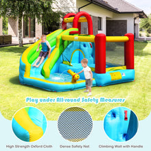Load image into Gallery viewer, Gymax Inflatable Kids Water Slide Jumper Bounce House Splash Water Pool Without Blower
