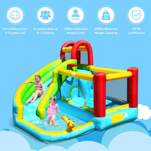 Load image into Gallery viewer, Gymax Inflatable Kids Water Slide Jumper Bounce House Splash Water Pool W/ 735W Blower
