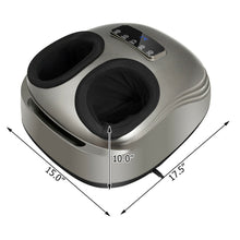 Load image into Gallery viewer, Gymax Foot Massager Shiatsu Deep Kneading Air Compression W/ Heat &amp; Timing
