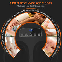 Load image into Gallery viewer, Gymax Foot Massager Shiatsu Deep Kneading Air Compression W/ Heat &amp; Timing
