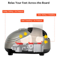 Load image into Gallery viewer, Gymax Foot Massager Shiatsu Deep Kneading Air Compression W/ Heat &amp; Timing
