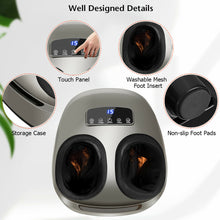Load image into Gallery viewer, Gymax Foot Massager Shiatsu Deep Kneading Air Compression W/ Heat &amp; Timing
