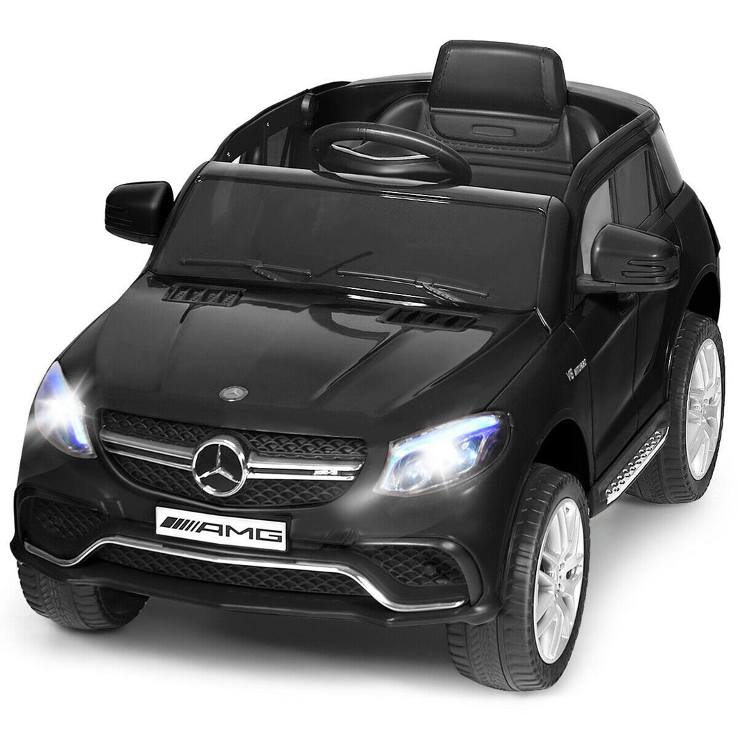 Gymax 12V Mercedes Benz GLE Licensed Kids Ride On Car RC Electric Vehicle w/ MP3