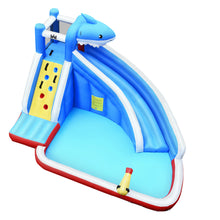 Load image into Gallery viewer, Gymax Inflatable Water Park Bounce House Slide Shark with/without Blower
