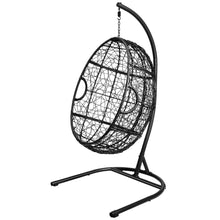 Load image into Gallery viewer, Gymax Hanging Hammock Chair Egg Swing Chair w/ Seat Cushion Pillow Stand

