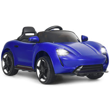 Load image into Gallery viewer, Gymax 12V Electric Kids Ride-on Car Vehicle w/ MP3 2.4G Remote Control Blue
