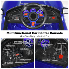 Load image into Gallery viewer, Gymax 12V Electric Kids Ride-on Car Vehicle w/ MP3 2.4G Remote Control Blue
