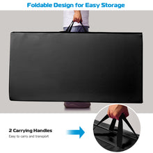 Load image into Gallery viewer, Gymax Foldable Gymnastics Exercise  Mat Tumbling Pad 4&#39; x 8&#39; w/ Carrying Handles Black
