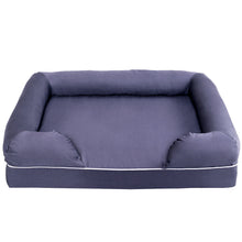 Load image into Gallery viewer, Gymax Small Dog Sofa Pet Bed Solid Memory Foam Comfortable Gray
